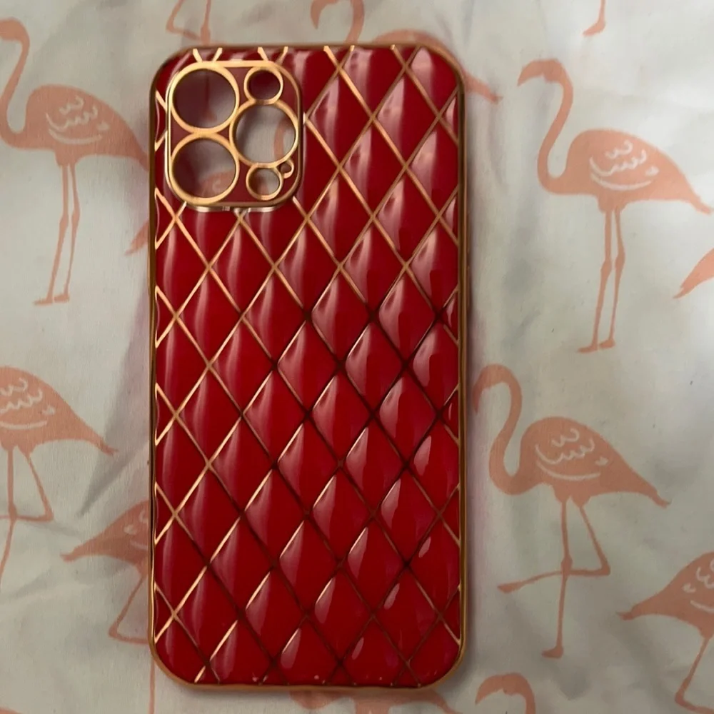 New red phone case - 12 pro max